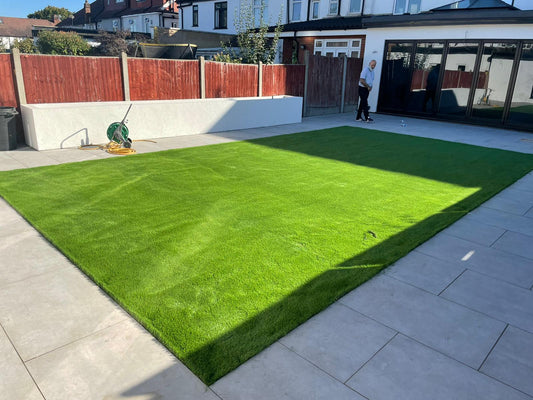 Grass Installation and Slabbing